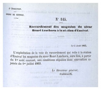 Ensival - racc magasins Henri Leschorn - 1863.jpg